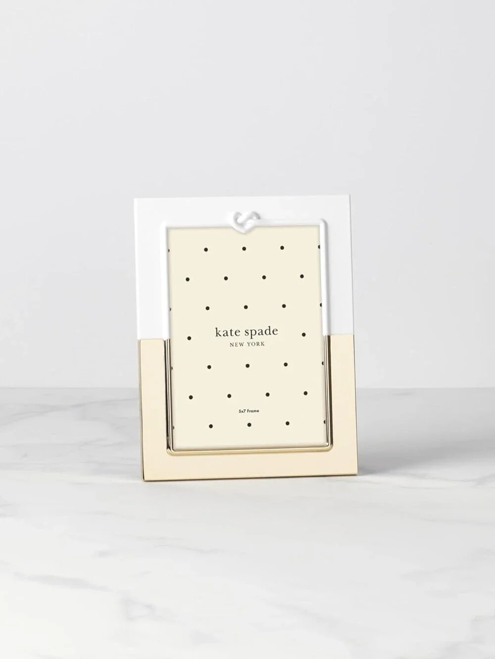 Kate Spade New York Love 5X7 Frame, 1.55 LB, Metallic